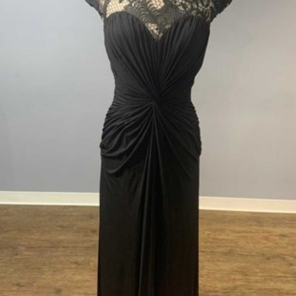 Jade Couture black formal elegant gown - image 2