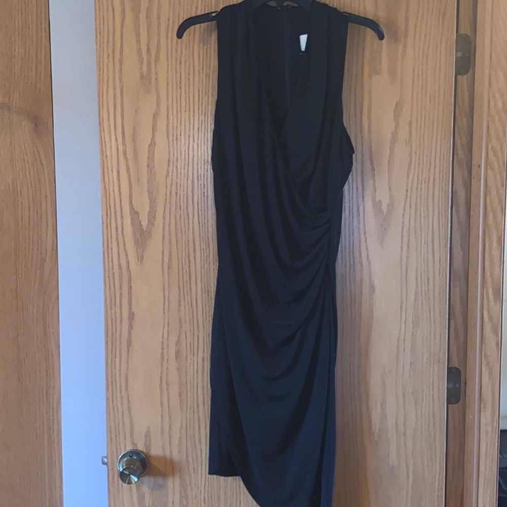 Black Midi Nicole Miller Dress - image 3