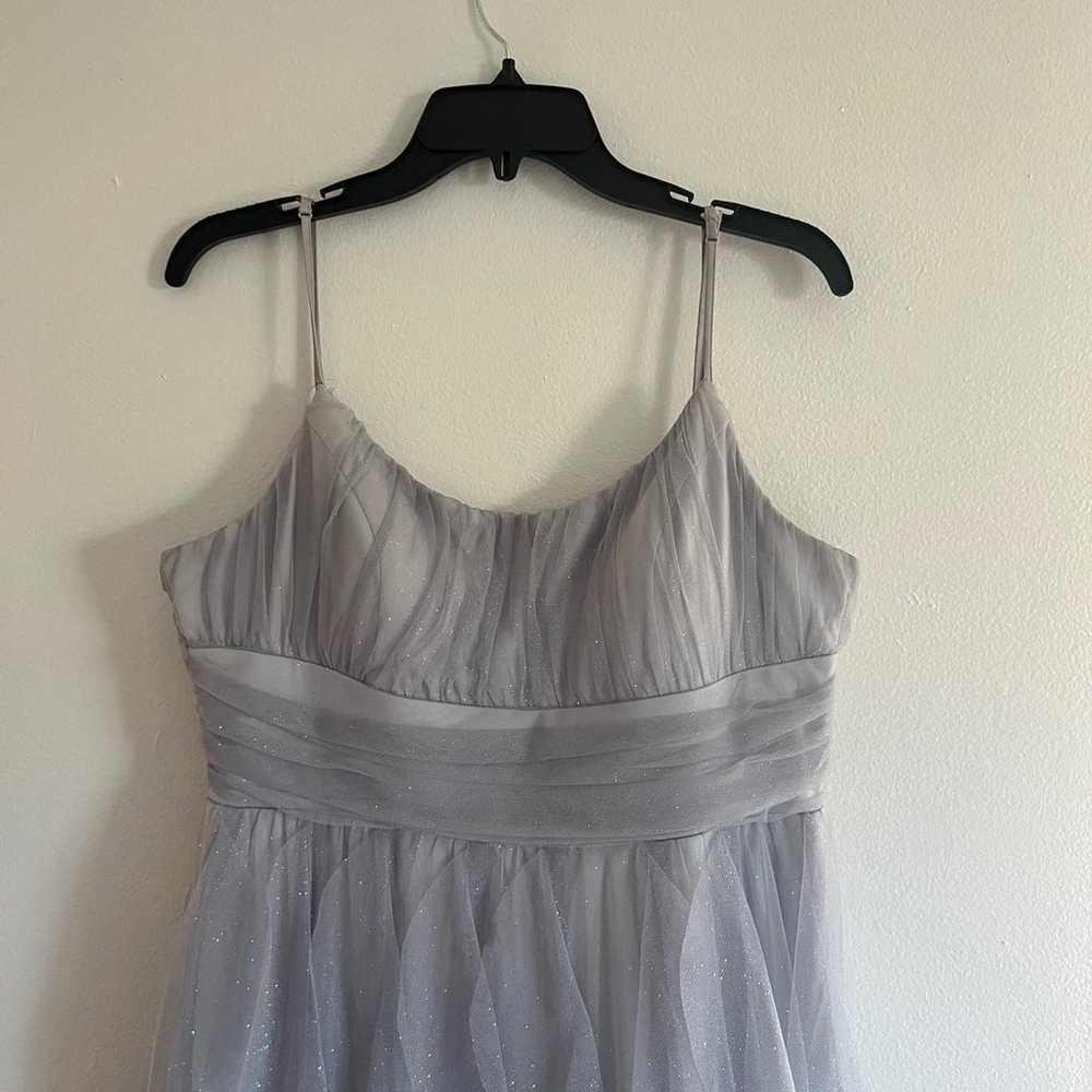 Gray/Silver Dillard’s Prom Dress - image 1