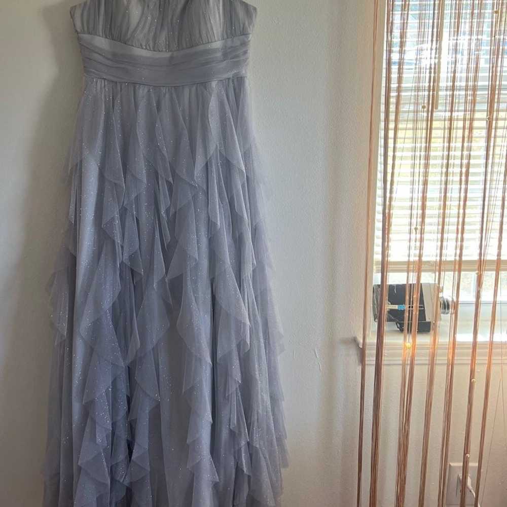 Gray/Silver Dillard’s Prom Dress - image 7