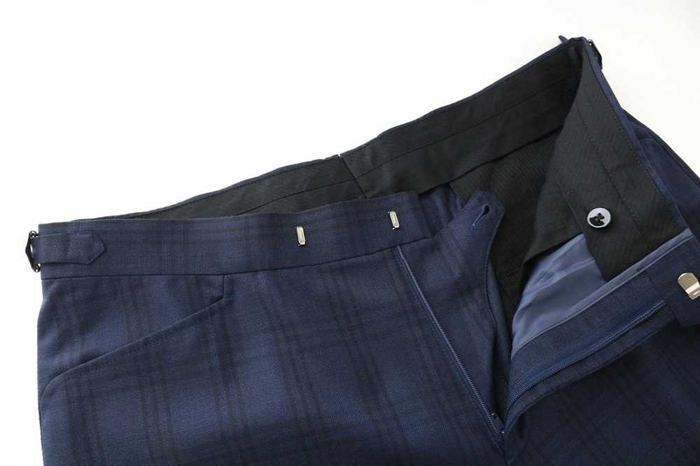 Suitsupply FERRARA UK40R Waistcoat Trousers Blue … - image 12