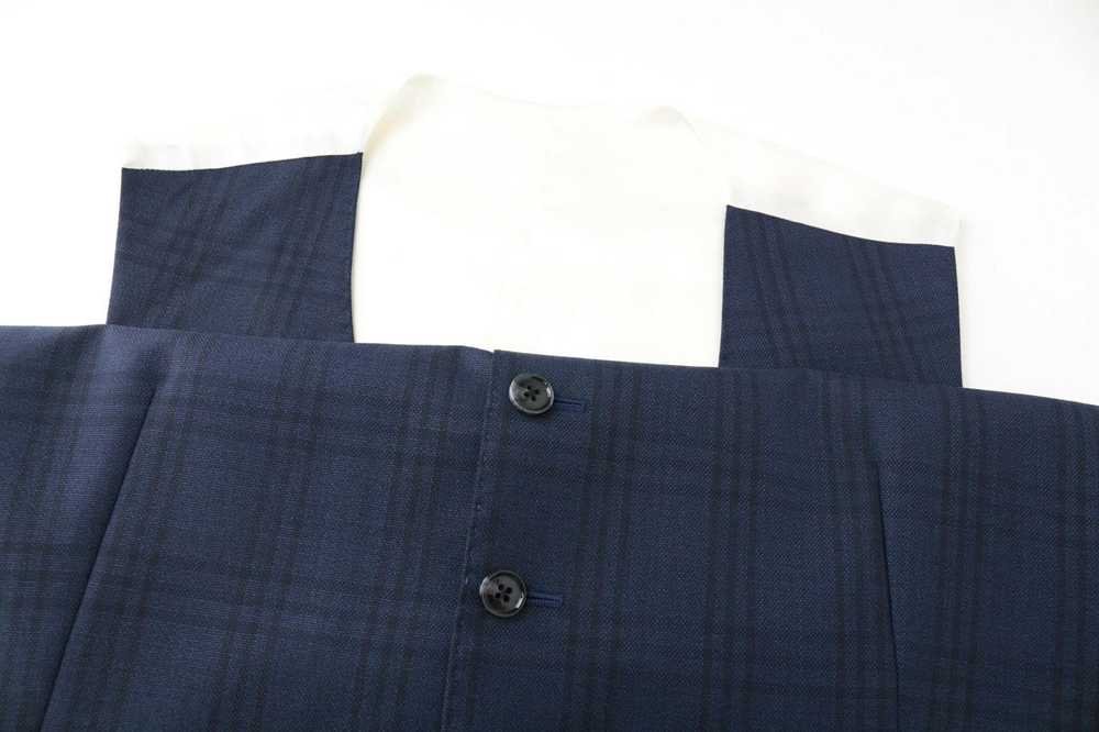 Suitsupply FERRARA UK40R Waistcoat Trousers Blue … - image 7