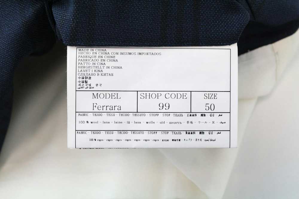 Suitsupply FERRARA UK40R Waistcoat Trousers Blue … - image 8