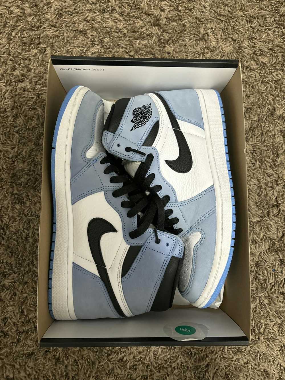 Jordan Brand × Nike Jordan 1 University Blue - image 1