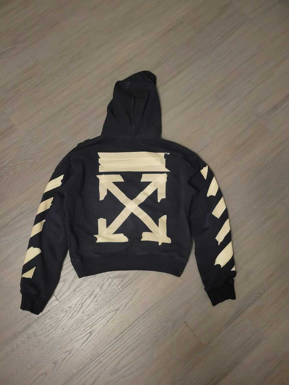 Off-White OFF-WHITE Tape Diag Arrows Hoodie - image 2