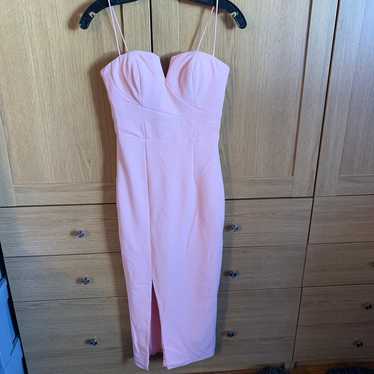Bariano Bloomingdales Pink Dress/Gown