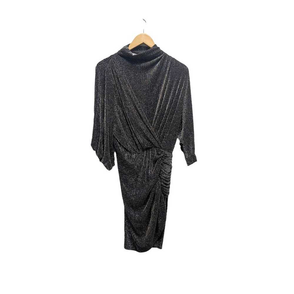 IRO Paris Absalon Dress in Black/Silver Women’s S… - image 5