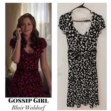 The Catherine Malandrino dress worn by Blair Waldorf (Leighton Meester) in  the series Gossip Girl (Season 1 Episode 4)