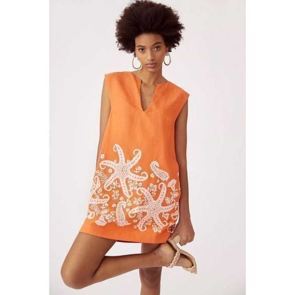 Anthropologie - Maeve Embroidered Tunic Dress siz… - image 1