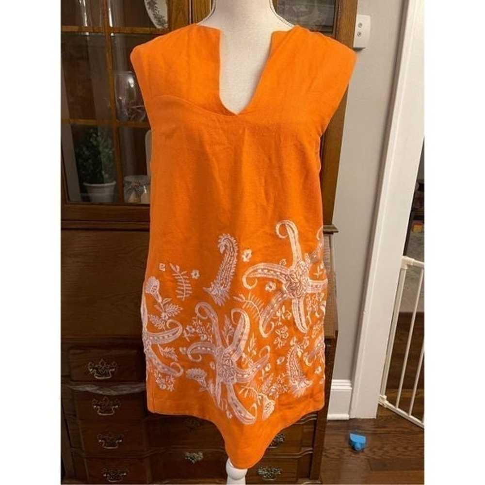 Anthropologie - Maeve Embroidered Tunic Dress siz… - image 9