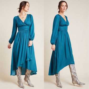 Anthropologie puff sleeve dress - Gem