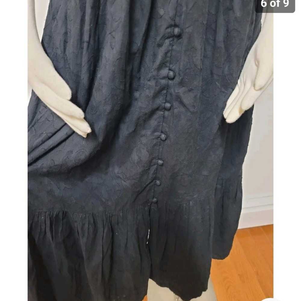 Anthropologie Smocked Ruffle Maxi Dress Size S - image 6