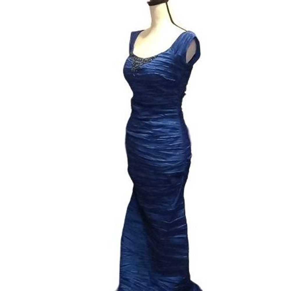 Alex Evenings Royal Blue Evening Prom Dress Women… - image 2