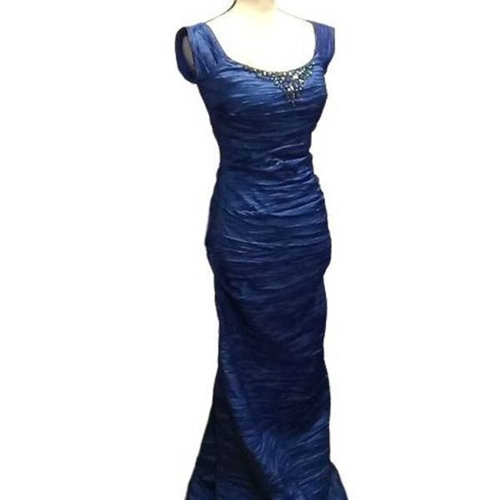Alex Evenings Royal Blue Evening Prom Dress Women… - image 3