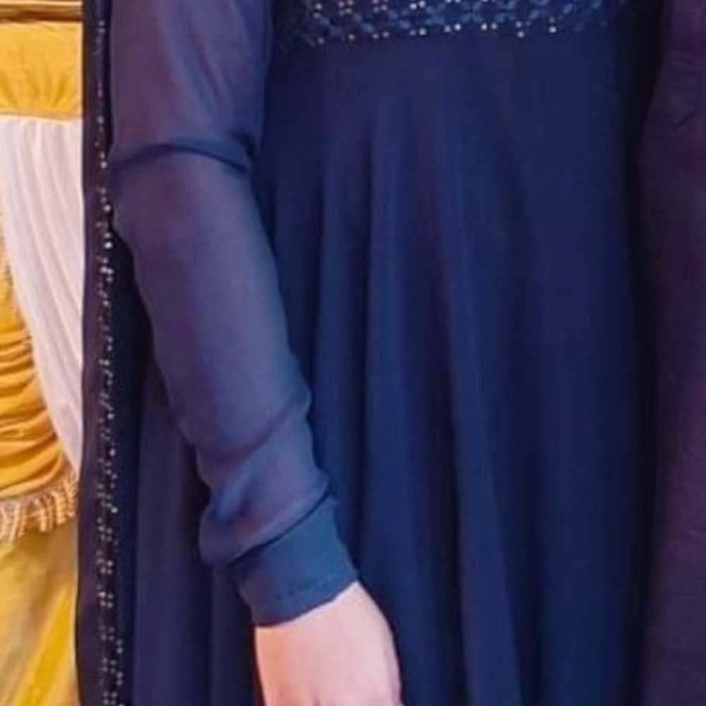 Indian pakistani anarkali dress - image 5