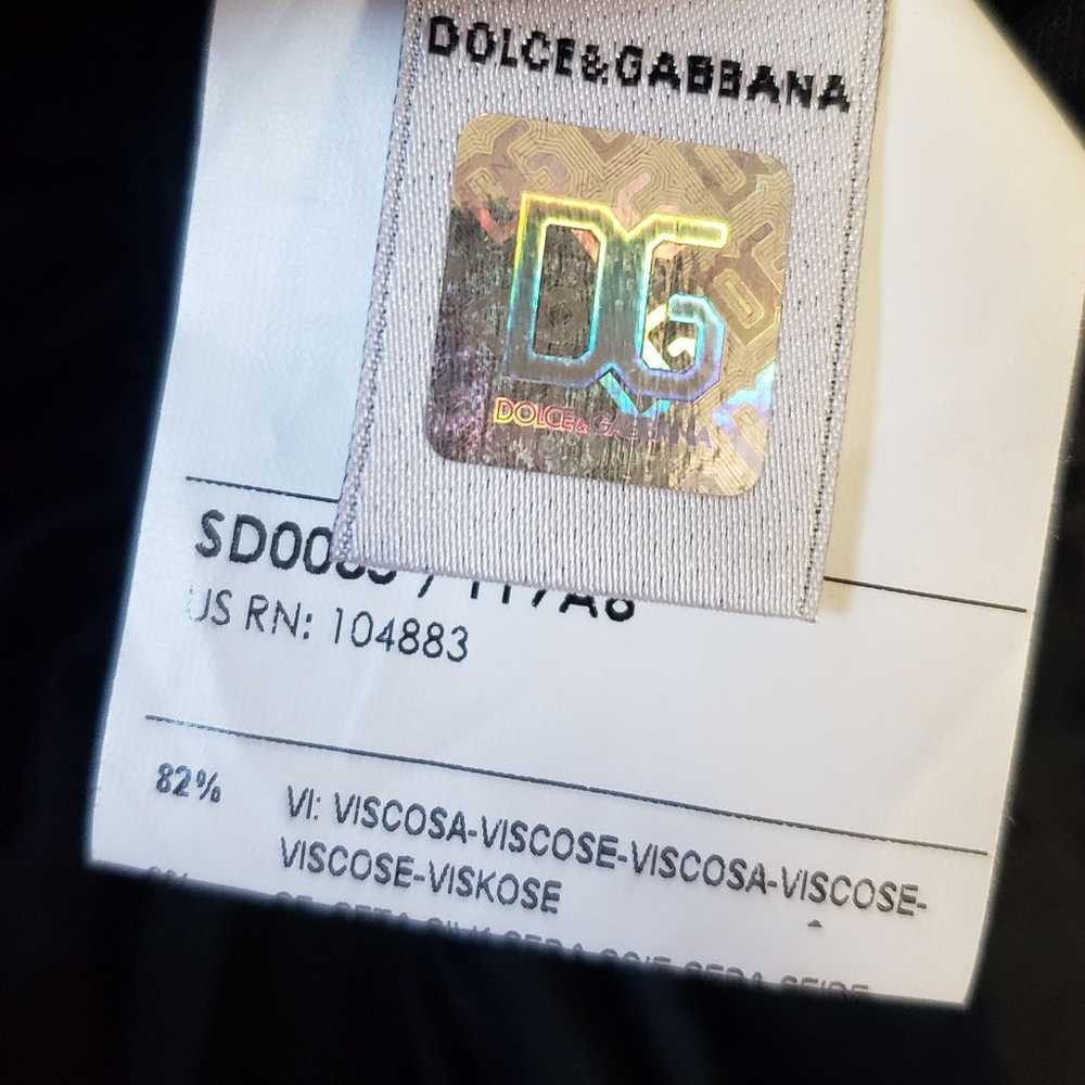 Dolce and Gabbana black dress. - image 3