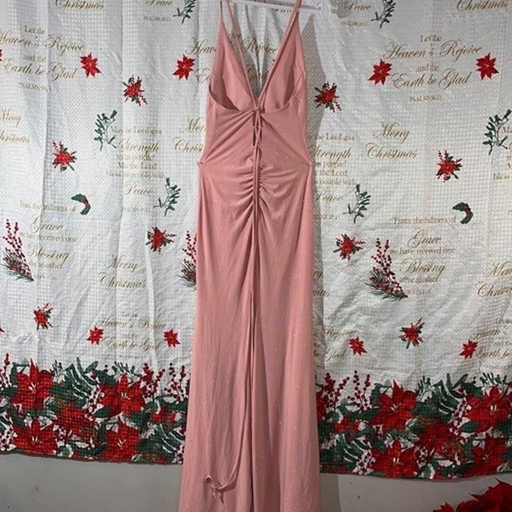 Pink prom dress - image 2