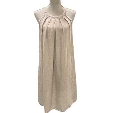 Ambra Italian Linen Dress Womans Size Medium Slee… - image 1