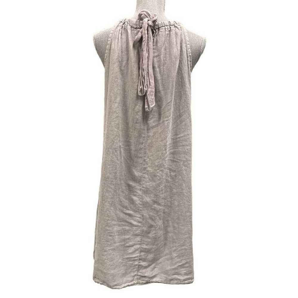 Ambra Italian Linen Dress Womans Size Medium Slee… - image 3