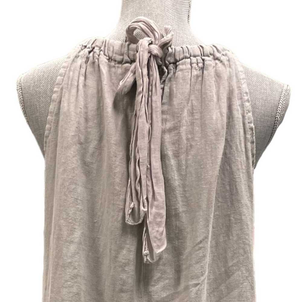 Ambra Italian Linen Dress Womans Size Medium Slee… - image 7