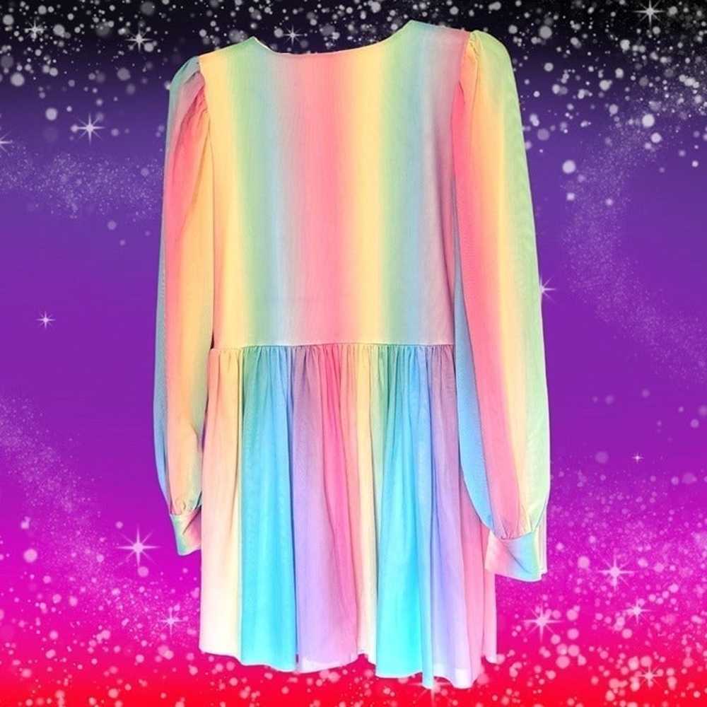 Blackmilk Rainbow Ice Cream Romance Dress (M) - image 3