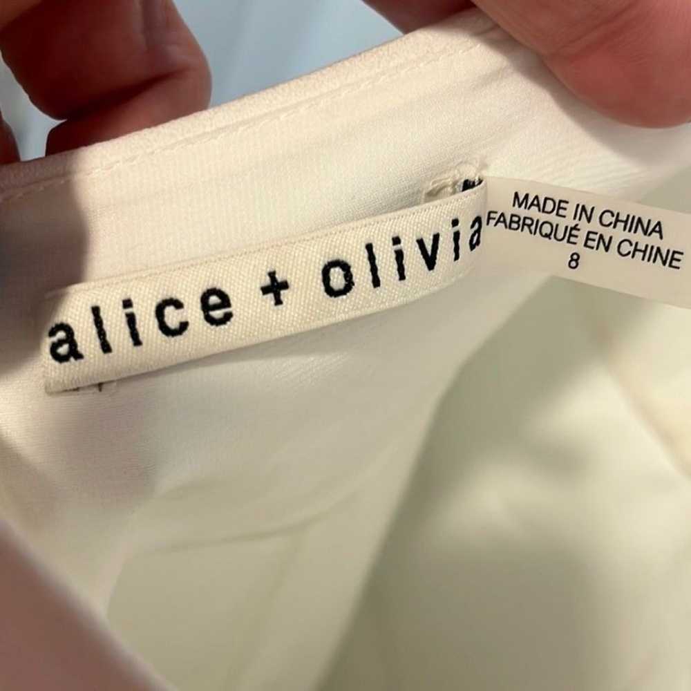 Alice + Olivia “Sicily” halter neck romper dress 8 - image 4