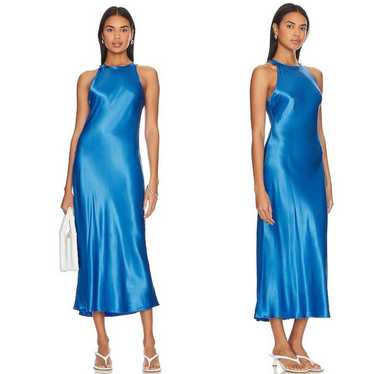Rails | Solene Midi Dress in Cobalt Size: medium