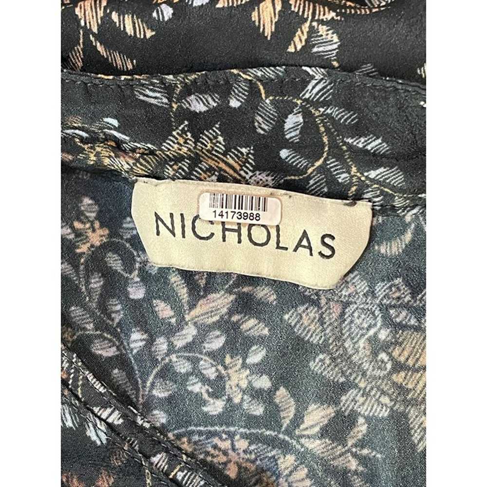 Nicholas Paisley Elsie Dress Black Floral Womens … - image 9