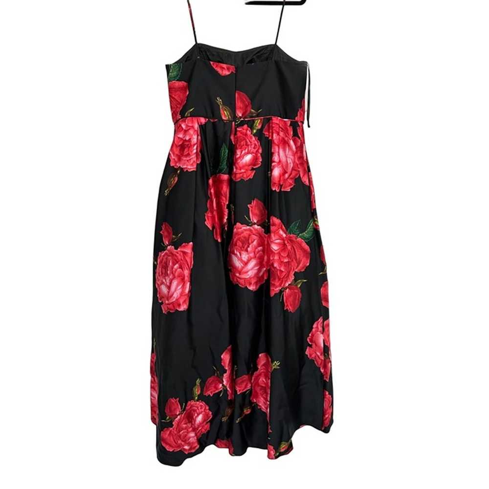 CAMILLE LA VIE Floral Black Rose Gown Sz 14W - image 7