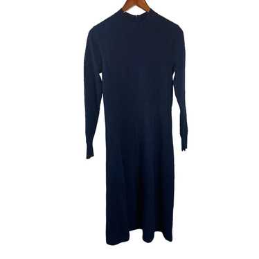 Veronica Beard dress midi long  Sleeve Dress L bl… - image 1