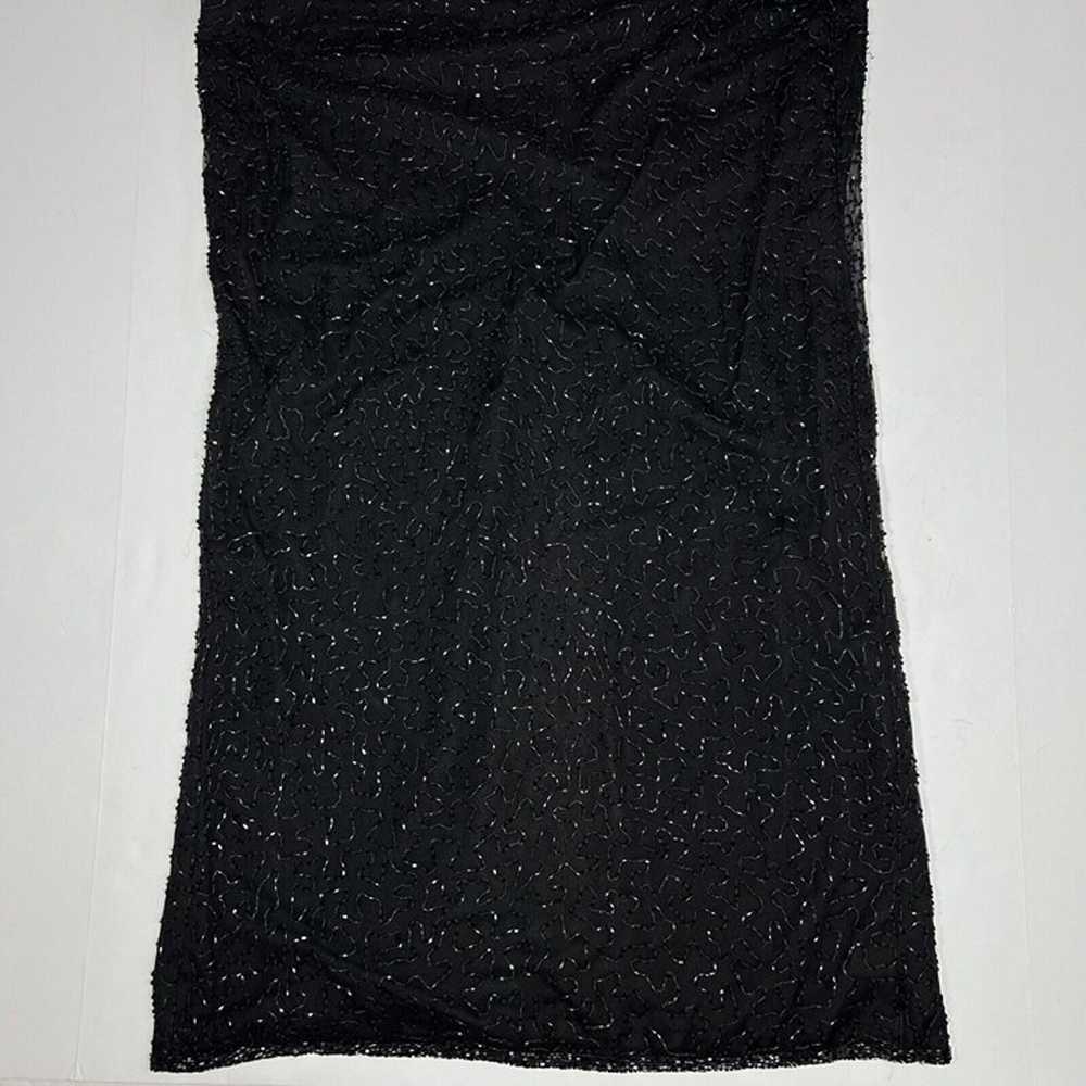 Vintage LAURENCE KAZAR Gown Dress Short Sleeve Em… - image 8