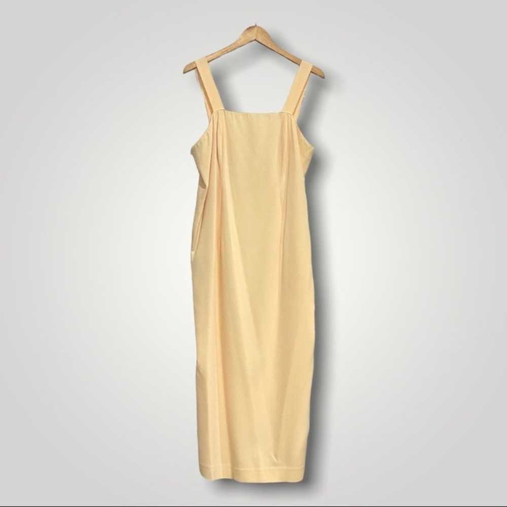 Vtg 2 piece Long Formal Column Dress and Beaded J… - image 5