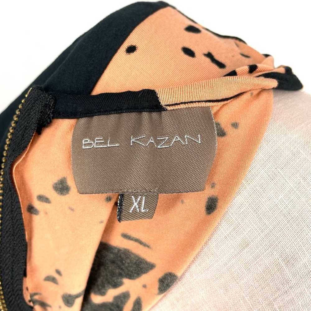 Bel Kazan Printed Maxi Dress Short Sleeve Stretch… - image 7
