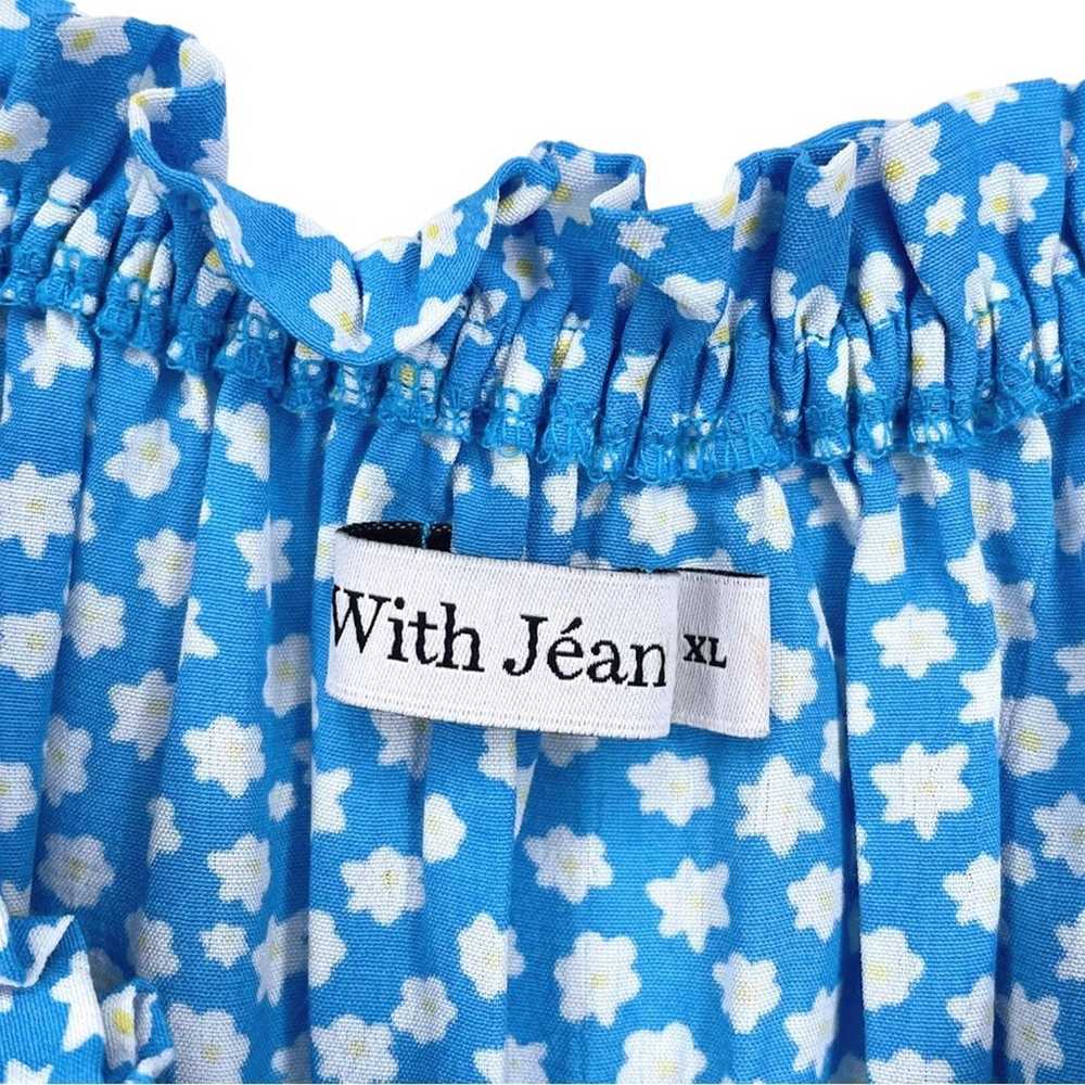 With Jean Blue Daisy Floral Isabelle Mini Dress -… - image 7