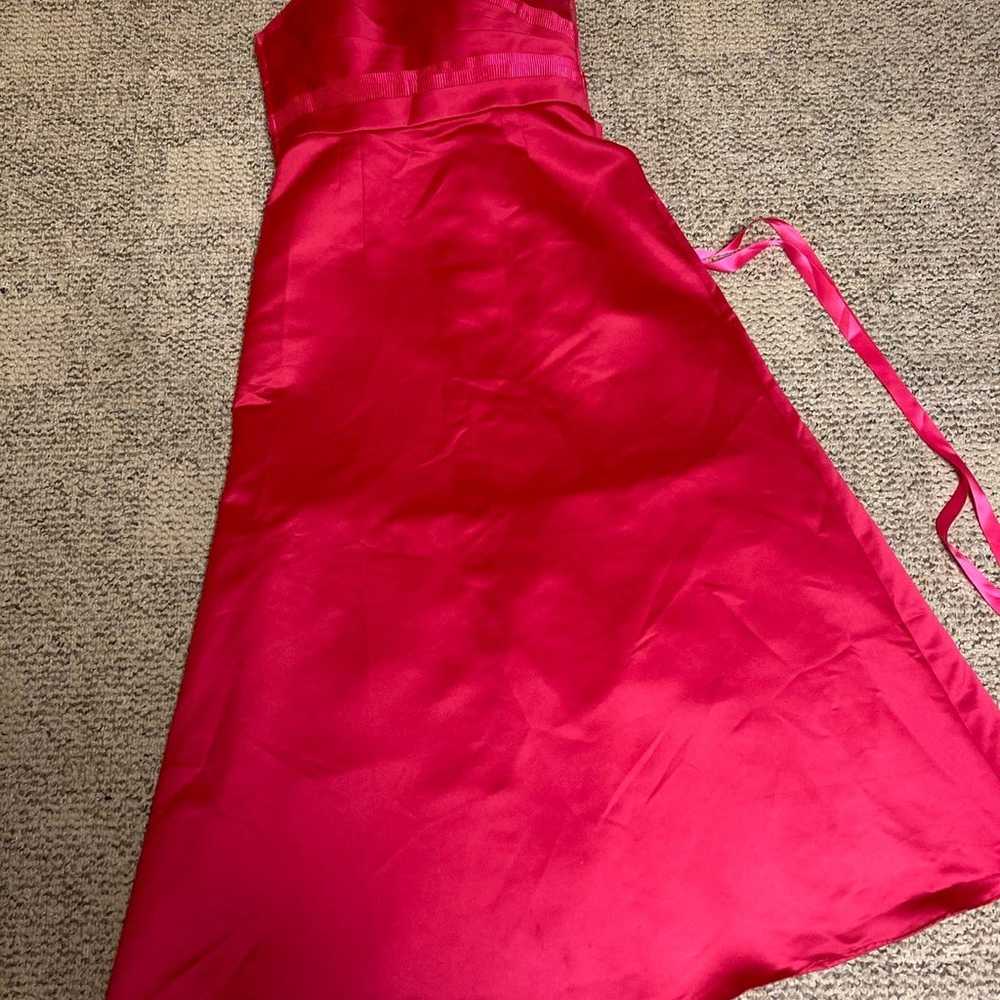 Gorgeous Fuchsia Pageant Dress Plus Size Lace Up … - image 5