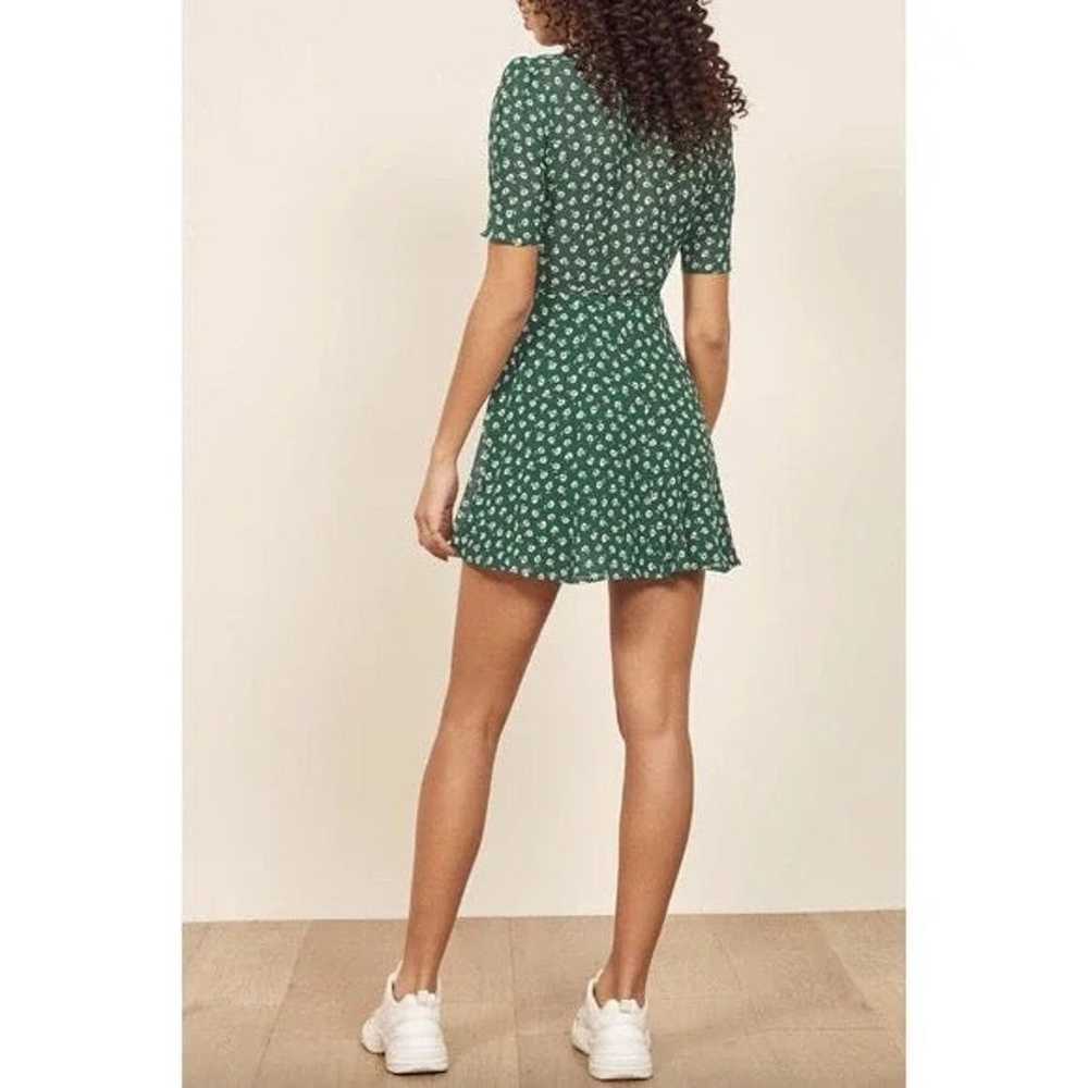Reformation Lucky Dress - XS Green Chive - image 2