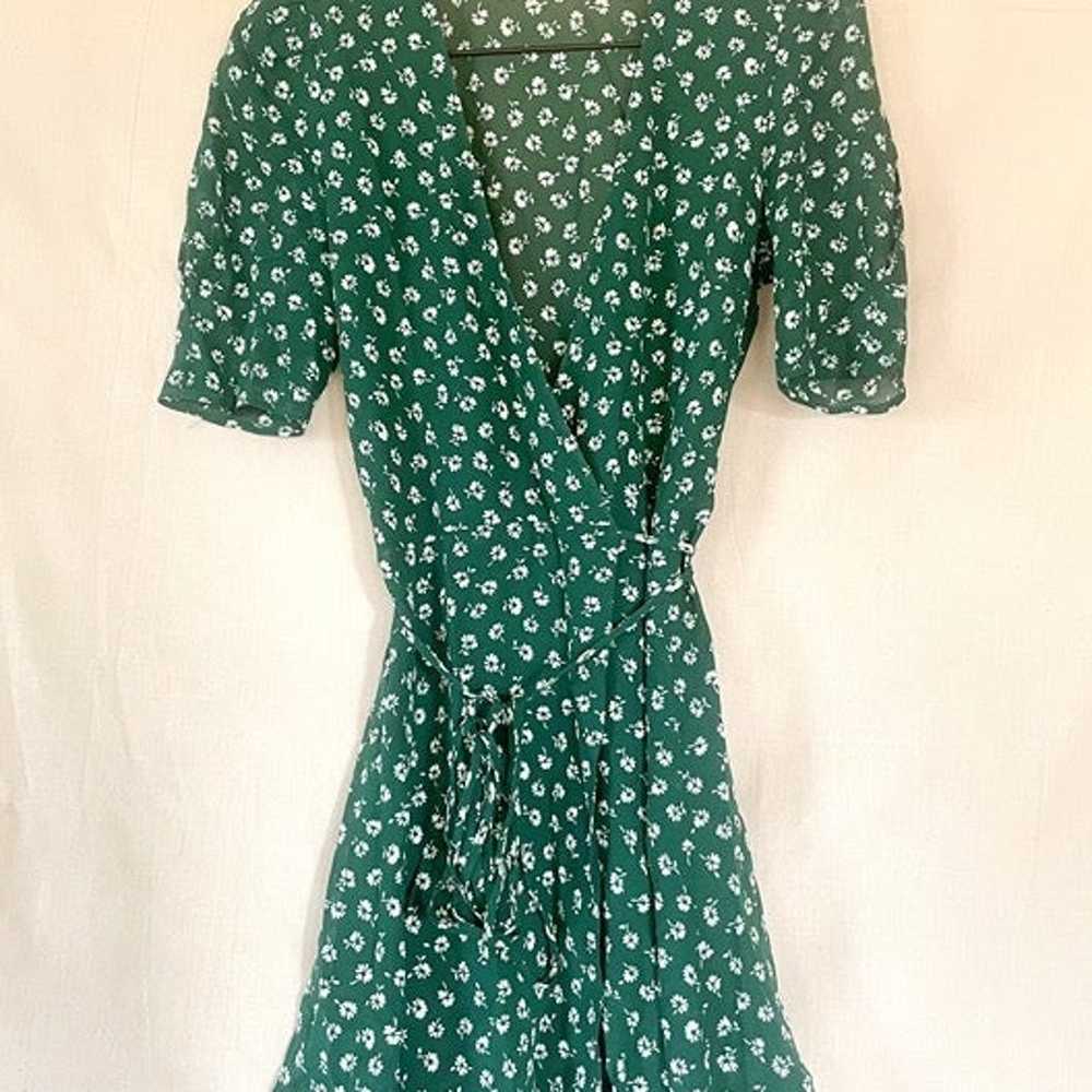 Reformation Lucky Dress - XS Green Chive - image 3