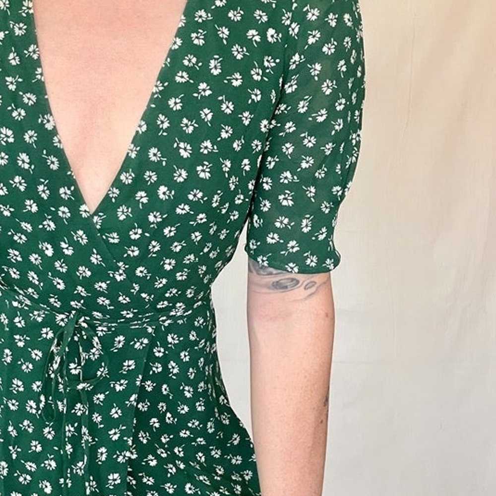 Reformation Lucky Dress - XS Green Chive - image 6