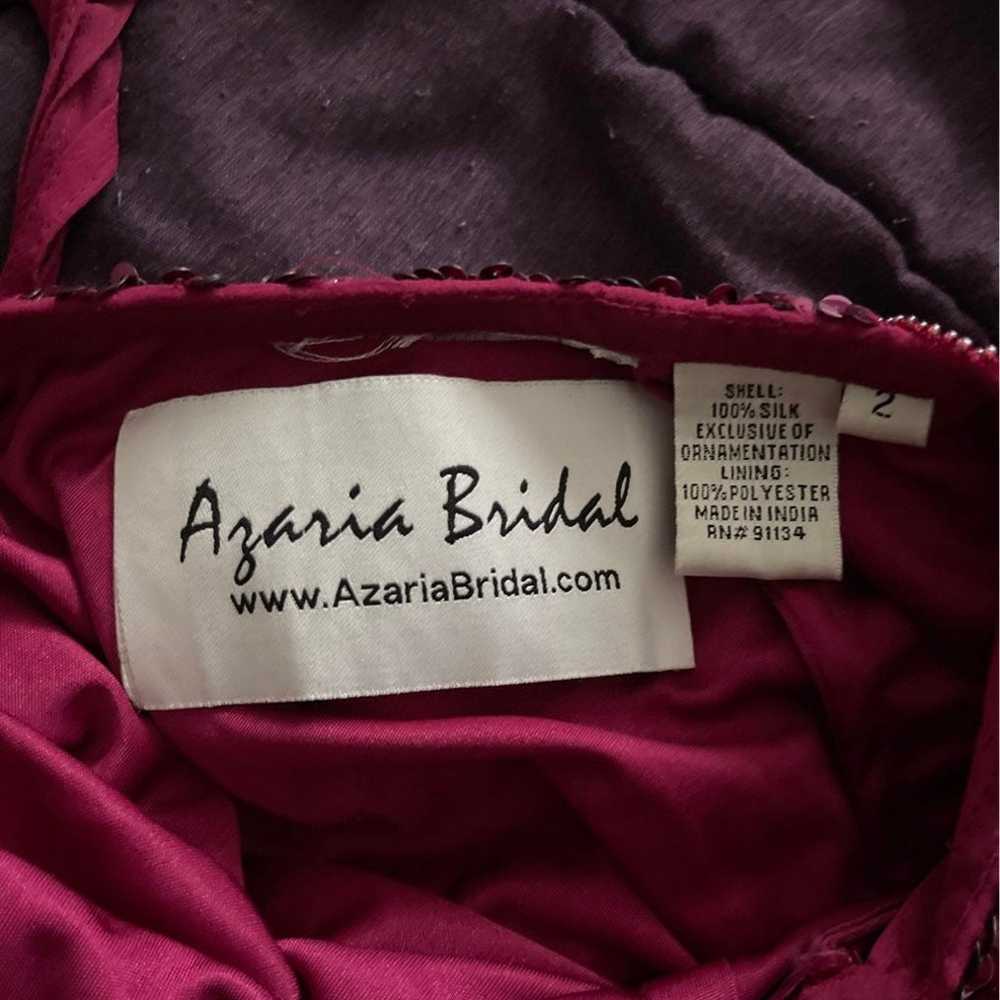 Atanna Bridal Burgundy seque size 2 - image 4