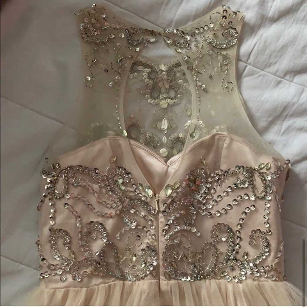 Champagne short quince/hoco dress - image 3