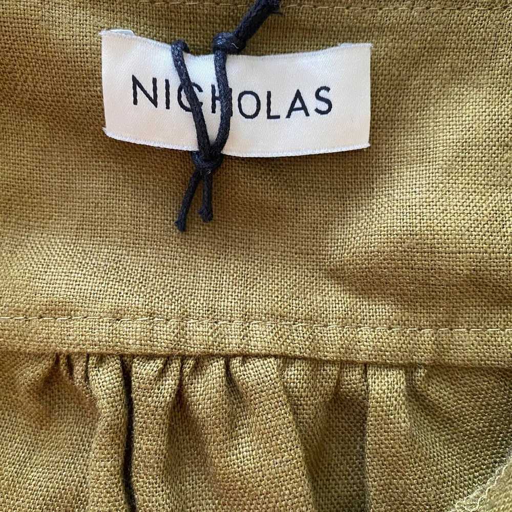 Nicholas Button Front Linen Jumpsuit 0 - image 8