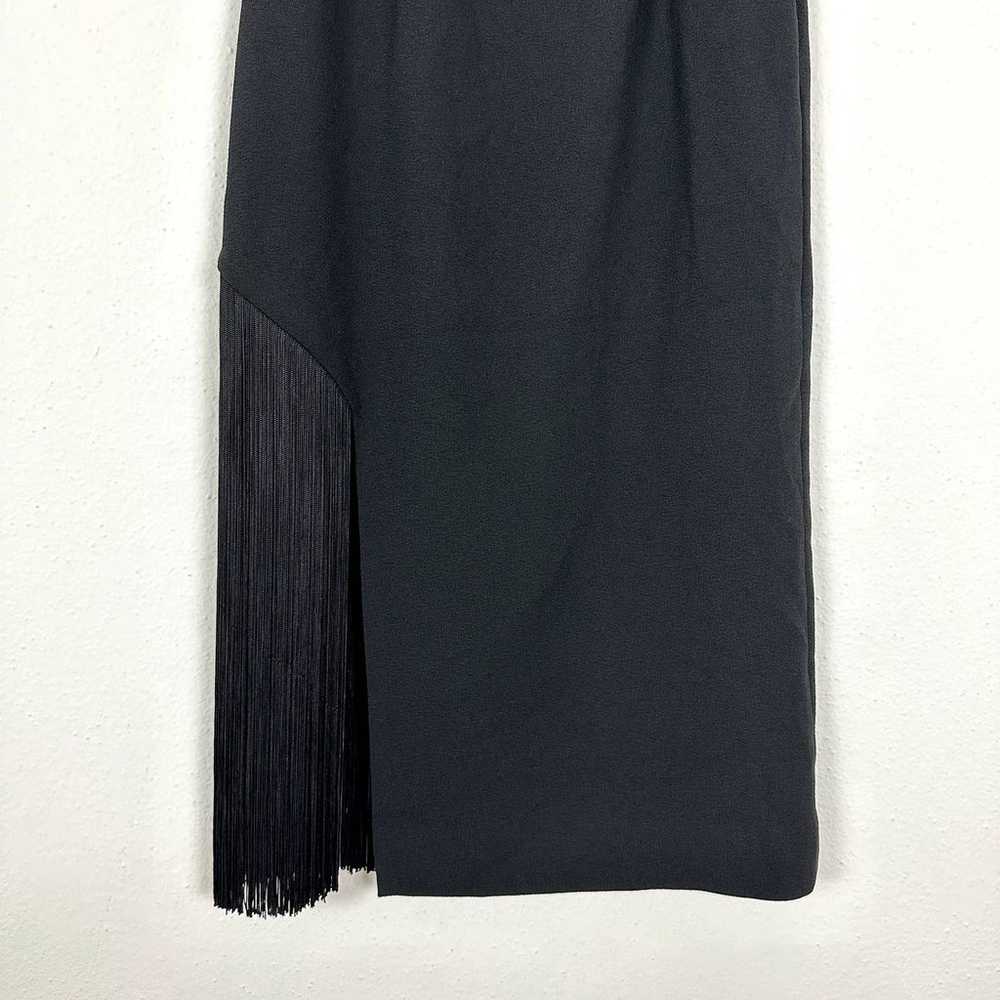 NEW Dress The Population Black Rory Fringe Midi D… - image 6