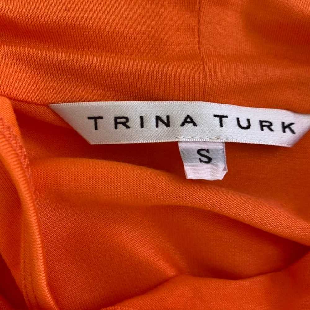 Trina Turk drape dress (S) - image 4