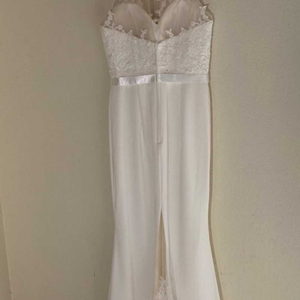 Lace White Dress - image 3