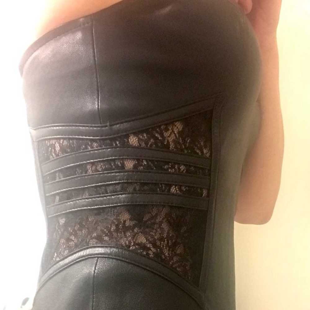 Super Sexy Leather Dress $1200 - image 8