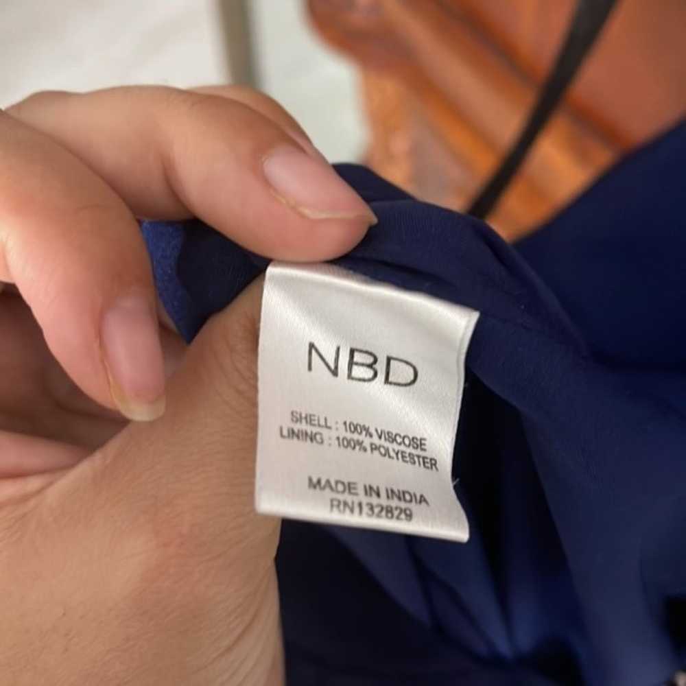 NBD Revolve Lourdes Navy Embellished Mini Dress - image 12