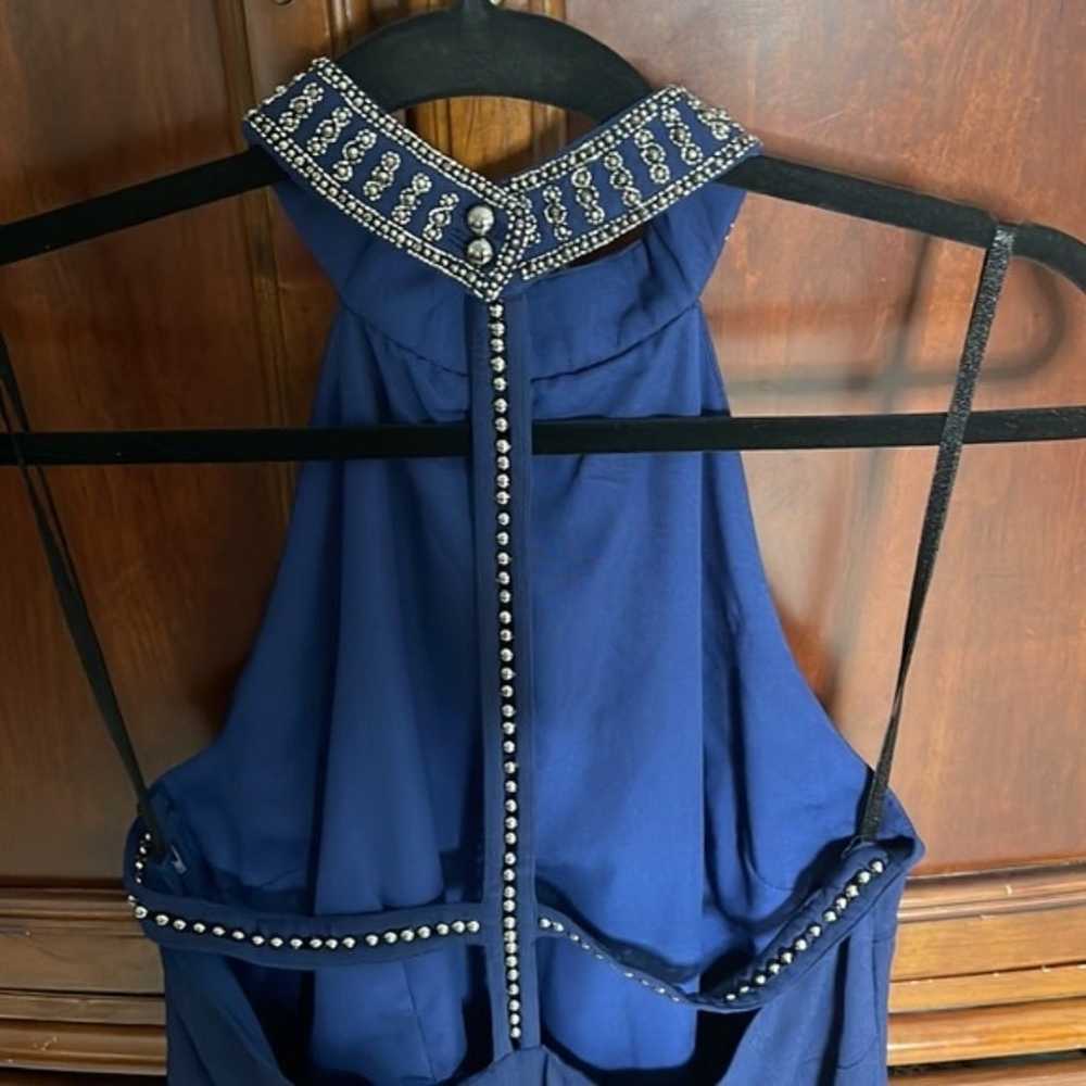 NBD Revolve Lourdes Navy Embellished Mini Dress - image 5