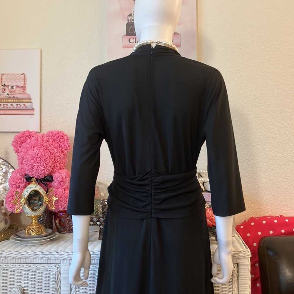 Sonia Rykiel plunging neckline knee length dress … - image 10