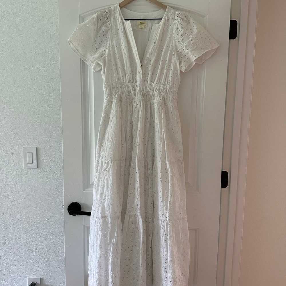 Anthropologie Somerset Cotton Maxi Dress Size M M… - image 1