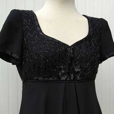 Vintage Liz Claiborne Night Black Dress